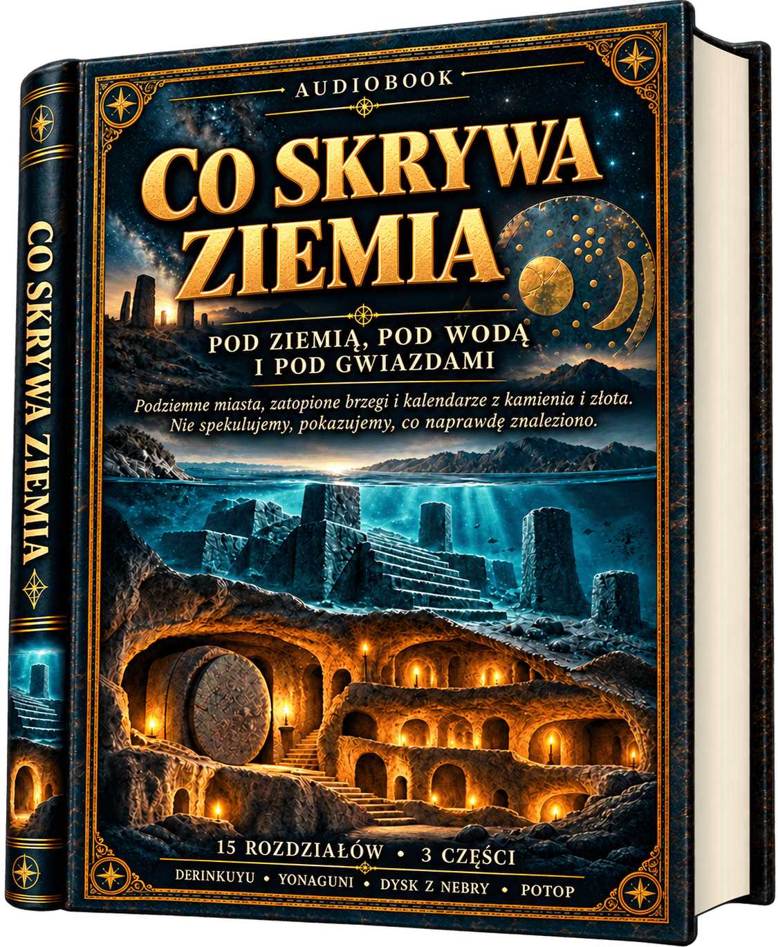 Co skrywa Ziemia — okładka audiobooka